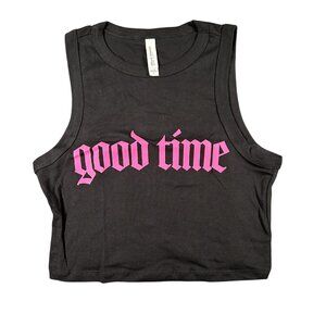 Laura Marano Good Time Bad Time Shirt Womens XL Crop‎ Tank Top Music Band Tour